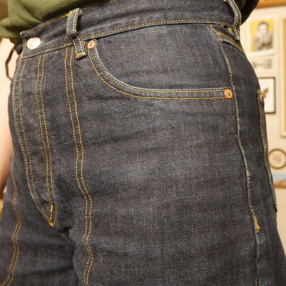VINTAGE REPRODUCTION 1930s selvedge jeans. Cathcart Heritage - Picture 3 of 5